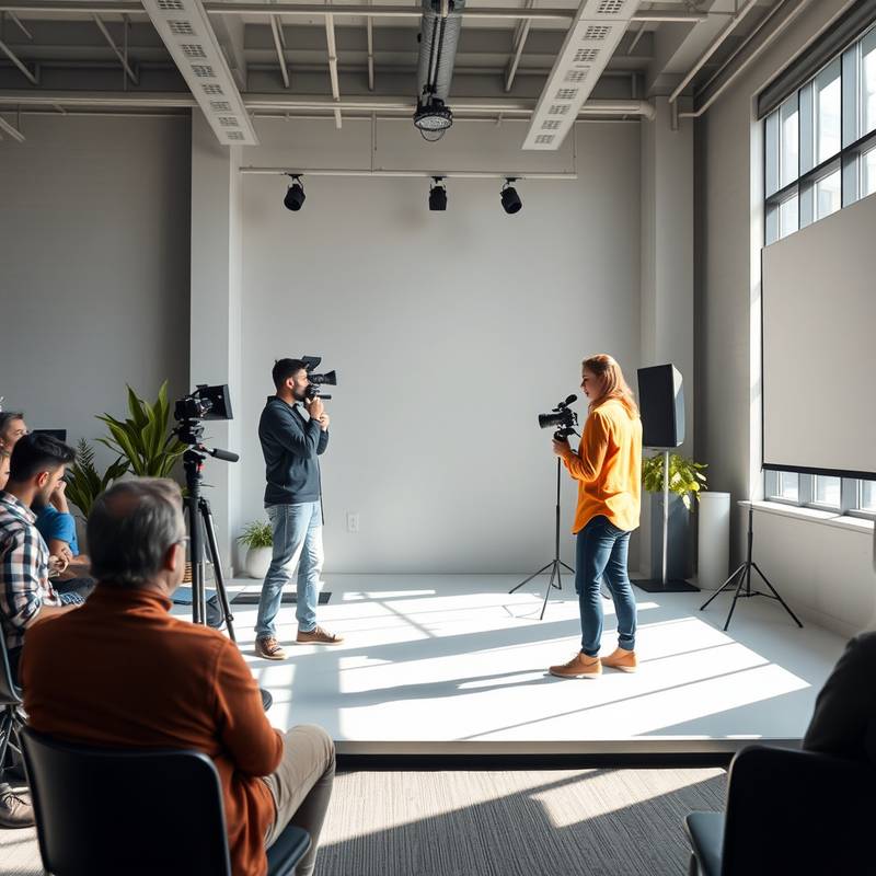 Film de présentation d'une startup