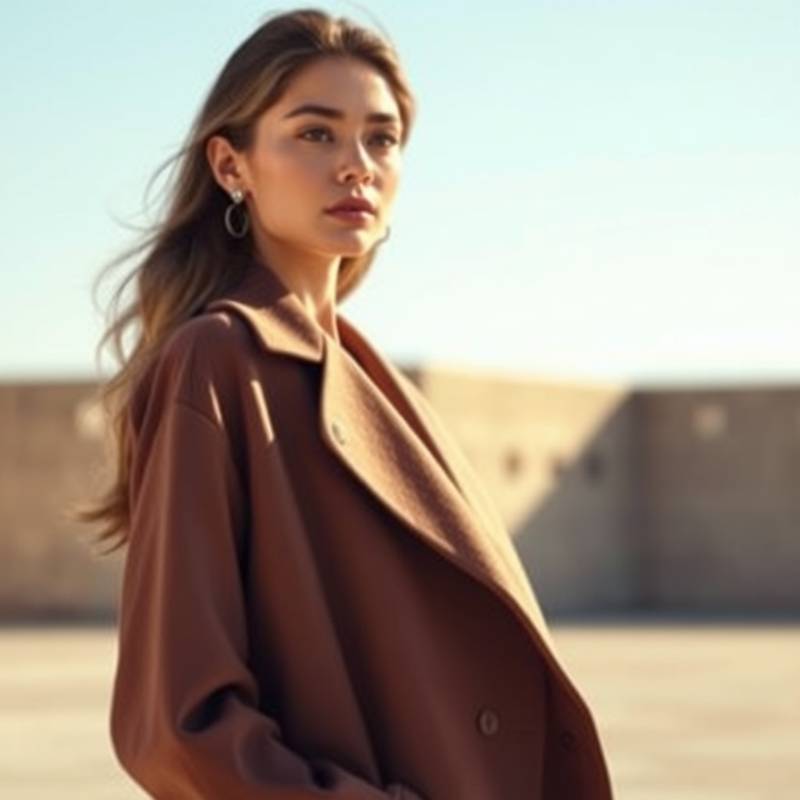 Publicité pour une marque de vêtements